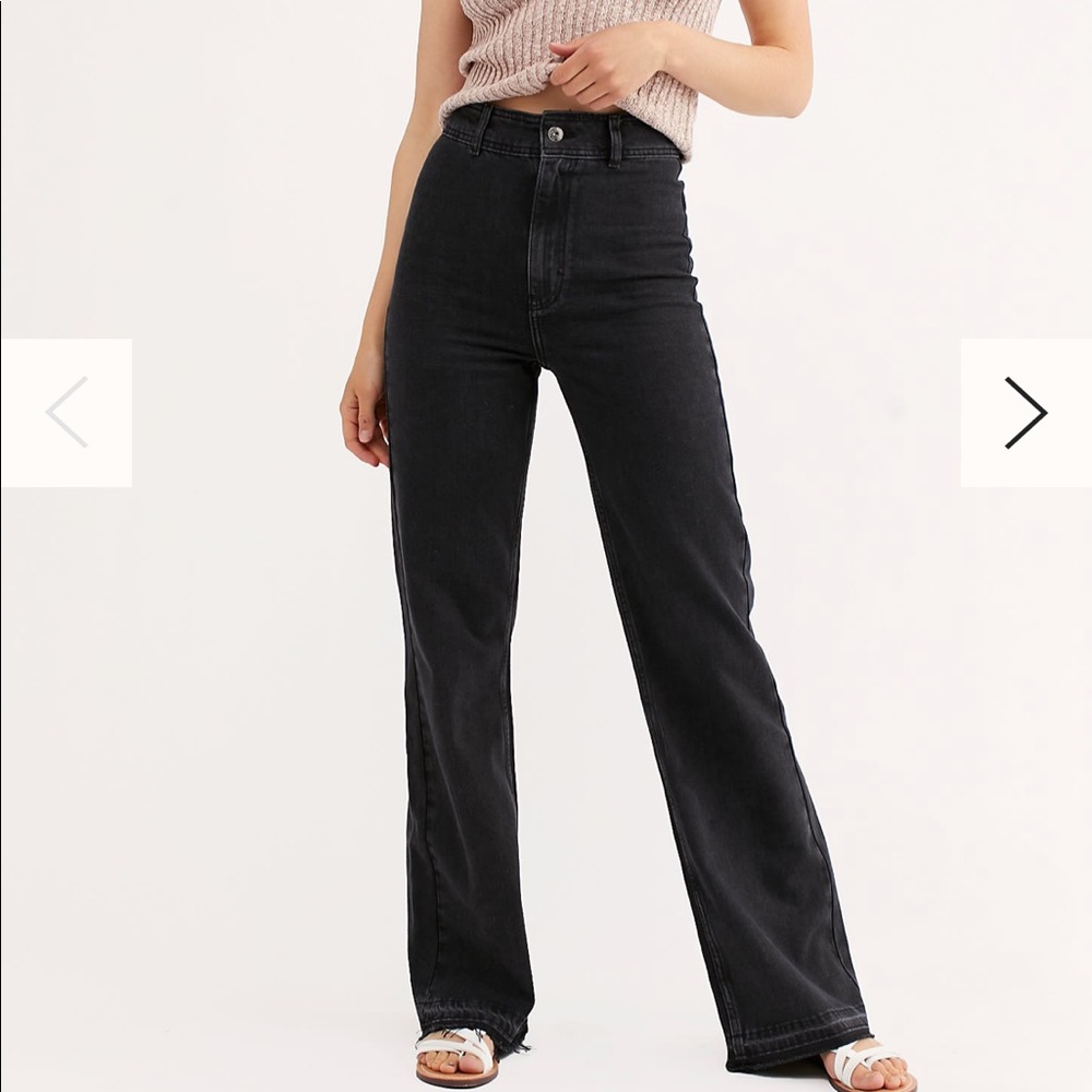 Free people Mindy Rigid Flare jeans size 28